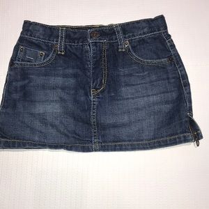 Girl’s Guess Denim Skirt Sz 6